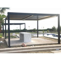 قطاع البرجولات الامونيوم 