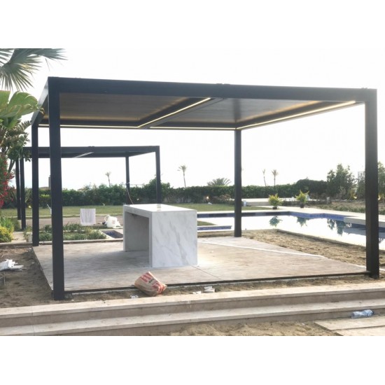 قطاع البرجولات الامونيوم 